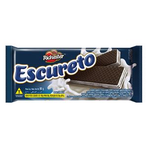 Biscoito Wafer Richester Baunilha 80g