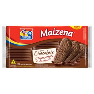 Biscoito Maizena Fortaleza Chocolate 350g