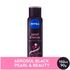 Desodorante Aerossol Nivea Pearl & Beauty Pérolas Negras & Óleos Perfumados Premium 150ml