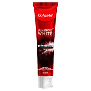 Creme Dental Colgate Luminous White Carvão Ativado 150g