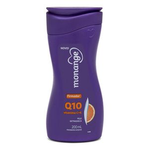 Loção Hidratante Monange Firmador Q10 Vitamina C + E Pele Normal A Seca c/ Ação Desodorante 200ml