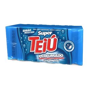 Sabão em Barra Teiú Super Perfumado 180g c/ 5 Unid