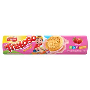 Biscoito Vitarella Treloso Recheio Morango 120g