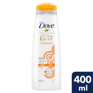 Shampoo Dove Texturas Reais Cacheados 400ml