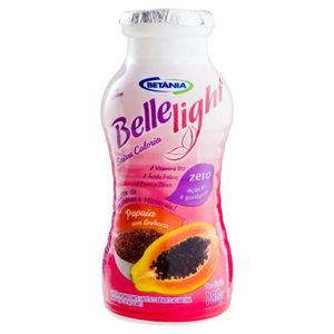Iogurte Desnatado Betânia Yobem Trip Zero Papaia c/ Linhaça 170g