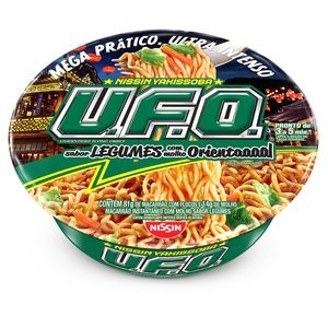 Macarrão Instantâneo Nissin U.F.O Legumes 95g