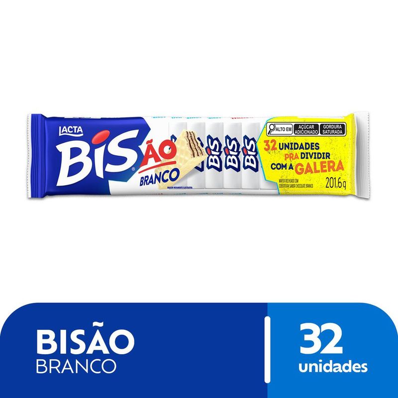 CHOCOLATE BIS EXTRA BRANCO LACTA 45G