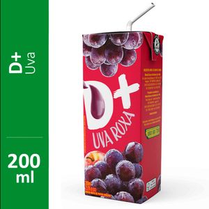 Suco D+ Uva Tetra Pak 200ml