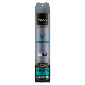 Desodorante Aerossol Above Hurricane 250ml