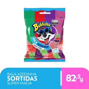 Bala Bubbaloo Azedinha Gatos Sortida Pacote 82.5g
