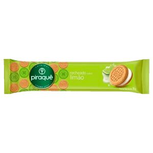Biscoito Recheado Piraquê Limão Pacote 76g