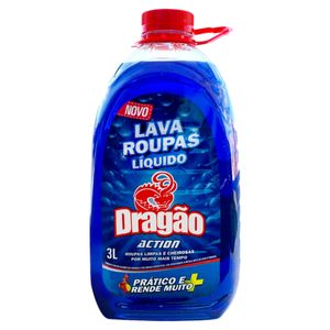 Lava-Roupas Líquido Dragão Action Galão 3l