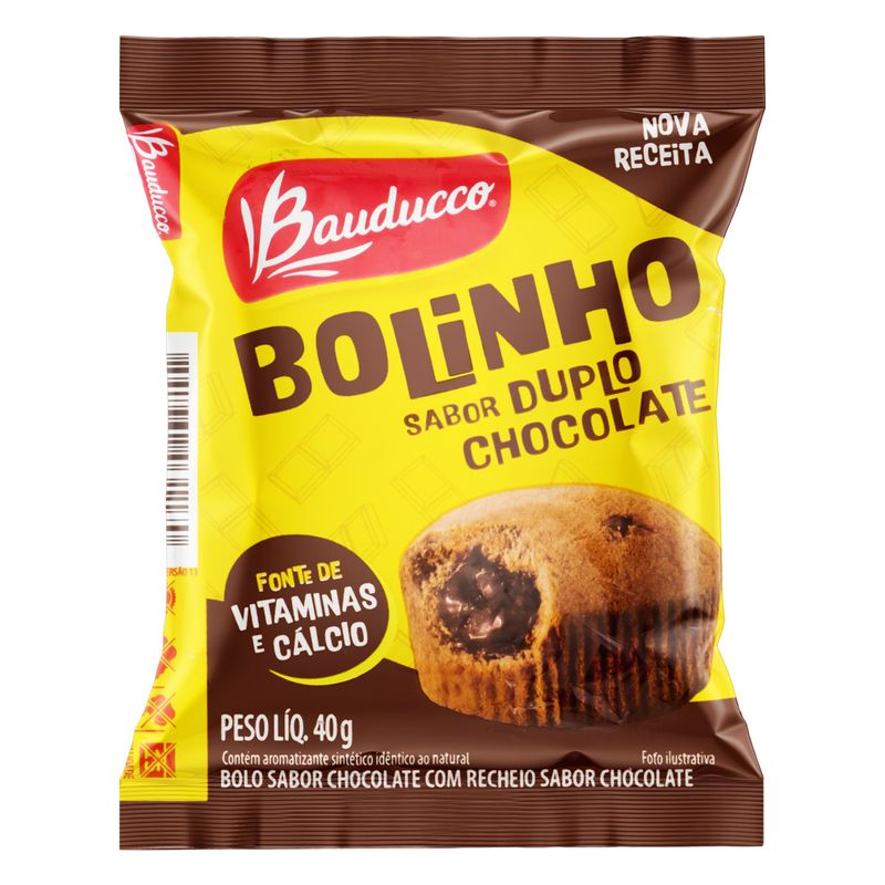 Bolinho Ana Maria Baunilha com Recheio e Cobertura de Chocolate 45 g