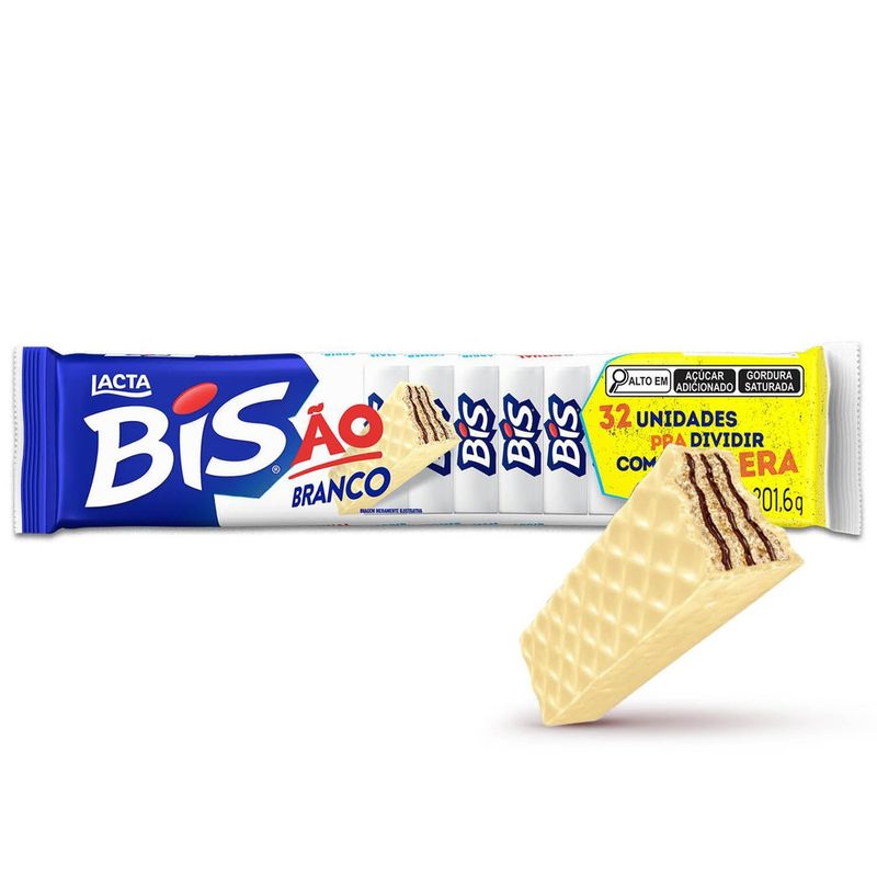 Wafer Recheio e Cobertura Chocolate Bis Xtra 45g - LACTA