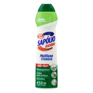 Saponáceo Cremoso Sapólio Radium Limão 450ml