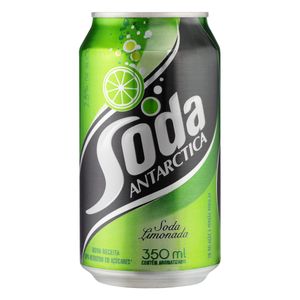 Refrigerante Soda Limonada Antarctica Lata 350ml