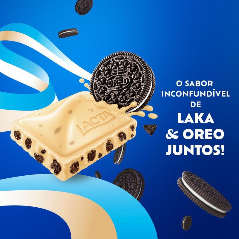 Chocolate Laka e Oreo Lacta 80g