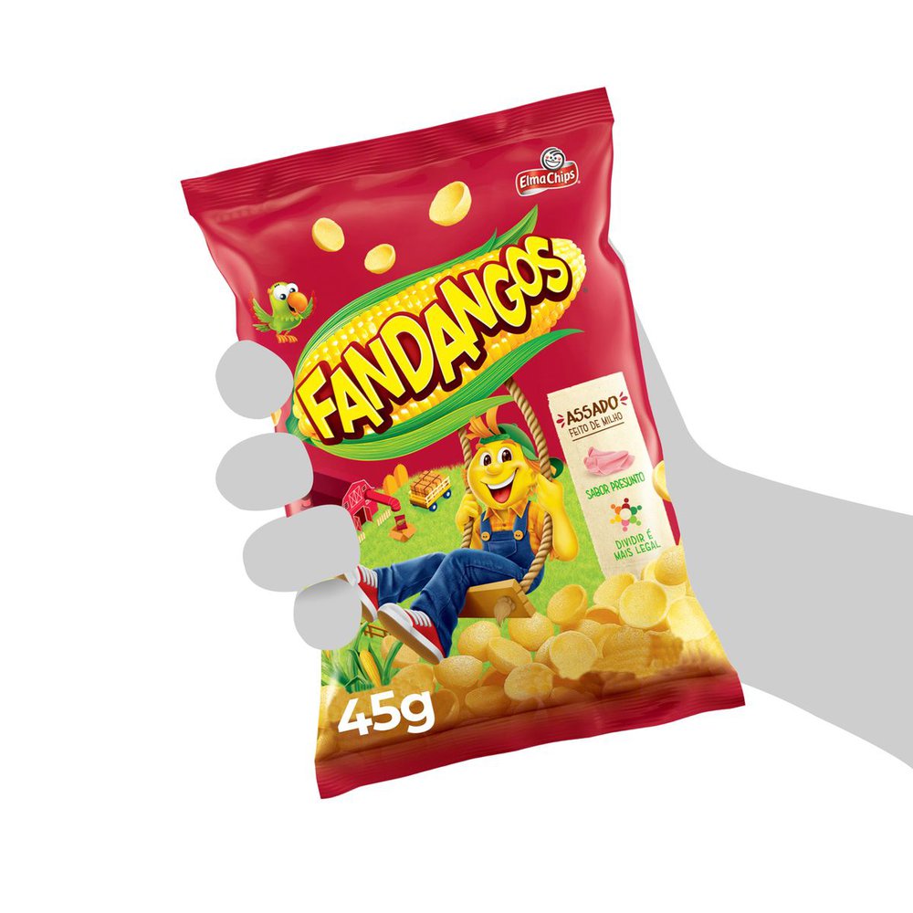 Salgadinho Presunto Elma Chips Fandangos 45g