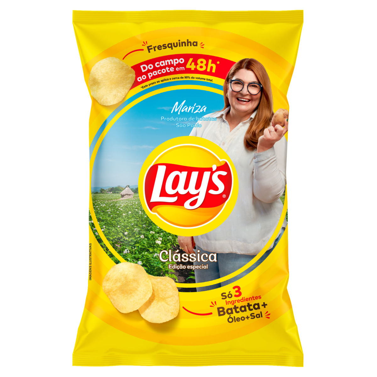 Batata Tex 100 G Lisa Tradicional