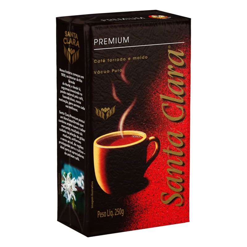 Café Santa Clara Premium a Vácuo 250g