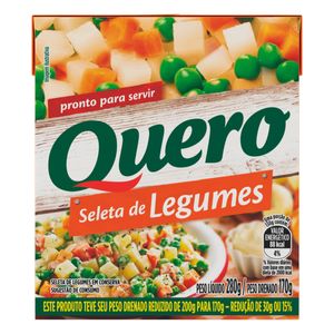 Seleta de Legumes Quero Caixa 170g