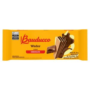 Biscoito Wafer Bauducco Chocolate 70g