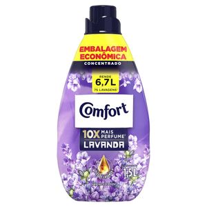 Amaciante Comfort Concentrado Lavanda Frasco 1.5l Embalagem Econômica