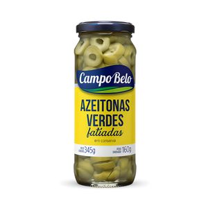 Azeitona Verde Campo Belo Fatiada 160g