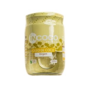 Óleo de Coco Incoco Virgem Premium Pote 500ml