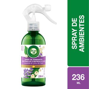 Neutralizador de Odores Bom Ar Lavanda & Lírio do Vale Spray 236ml