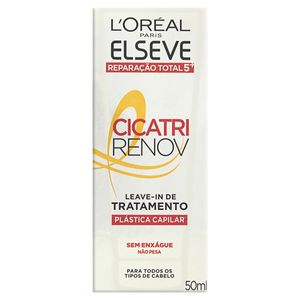 Leave-In Elseve Reparação Toral 5 Cicatri Renovi 50ml