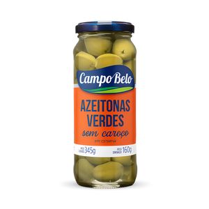 Azeitona Verde Campo Belo s/ Caroço 160g