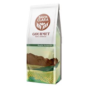 Café Torrado e Moído Santa Clara Gourmet Região Vulcânica Pacote 250g