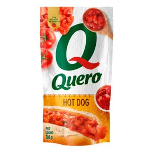 Molho de Tomate Quero Sachê Hot Dog 300g