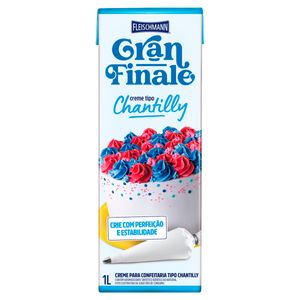 Creme Chantilly Vegetal Fleischmann Gran Finale Caixa 1l