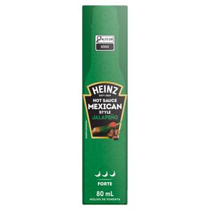 Molho de Pimenta Heinz Mexican Style Jalapeño Forte Frasco 80ml