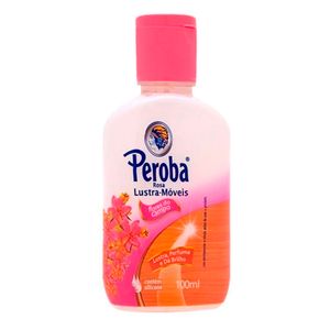 Lustra Moveis Peroba Flores do Campo c/ Silicone Rosa 100ml