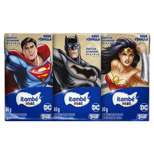 Leite Fermentado Itambé Kids Os Incríveis 2 Desnatado Adoçado Baunilha 480g c/ 6 Unid