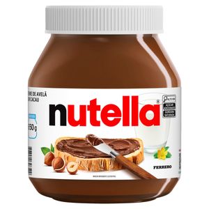 Creme de Avelã Nutella c/ Cacau Pote 650g