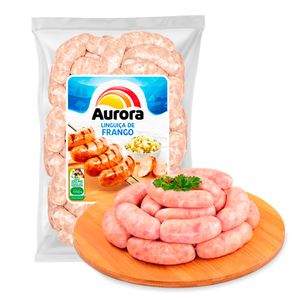 Linguiça de Frango Aurora Resfriada