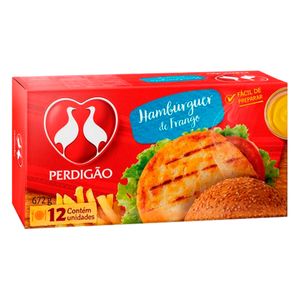 Hambúrguer de Frango Perdigão 672g