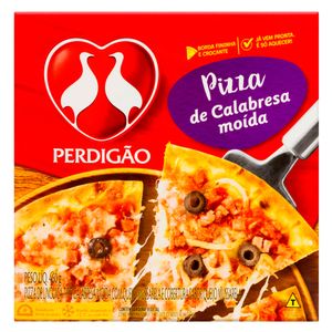 Pizza Perdigão Calabresa Moída Congelada 460g