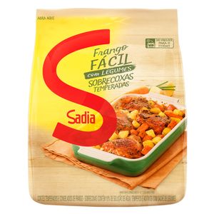 Sobrecoxa de Frango Sadia Frango Fácil c/ Legumes 1.1Kg