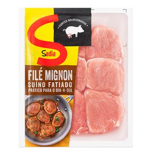 Filé Mignon Suíno Sadia Fatiado