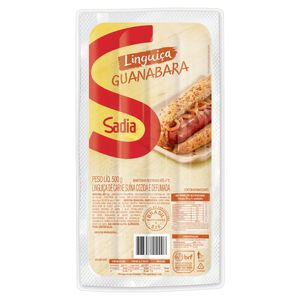 Linguica Sadia Suina Guanab Fina 500G