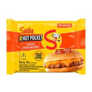 Hot Pocket Sadia X-Cheddar Cremoso 145g