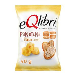 Snack Queijo Suave Eqlibri Panetini 40g