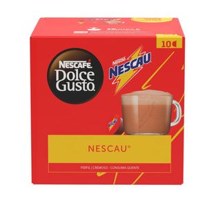 Composto Lácteo em Cápsula Nescafé Dolce Gusto Nescau Caixa 170g 10 Unid