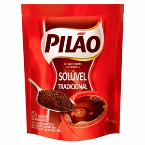 Café Solúvel Granulado Pilão Tradicional Refil 40g