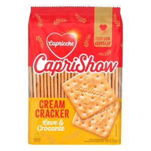 Biscoito Crem Cracker Capricche Caprishow 301.5g